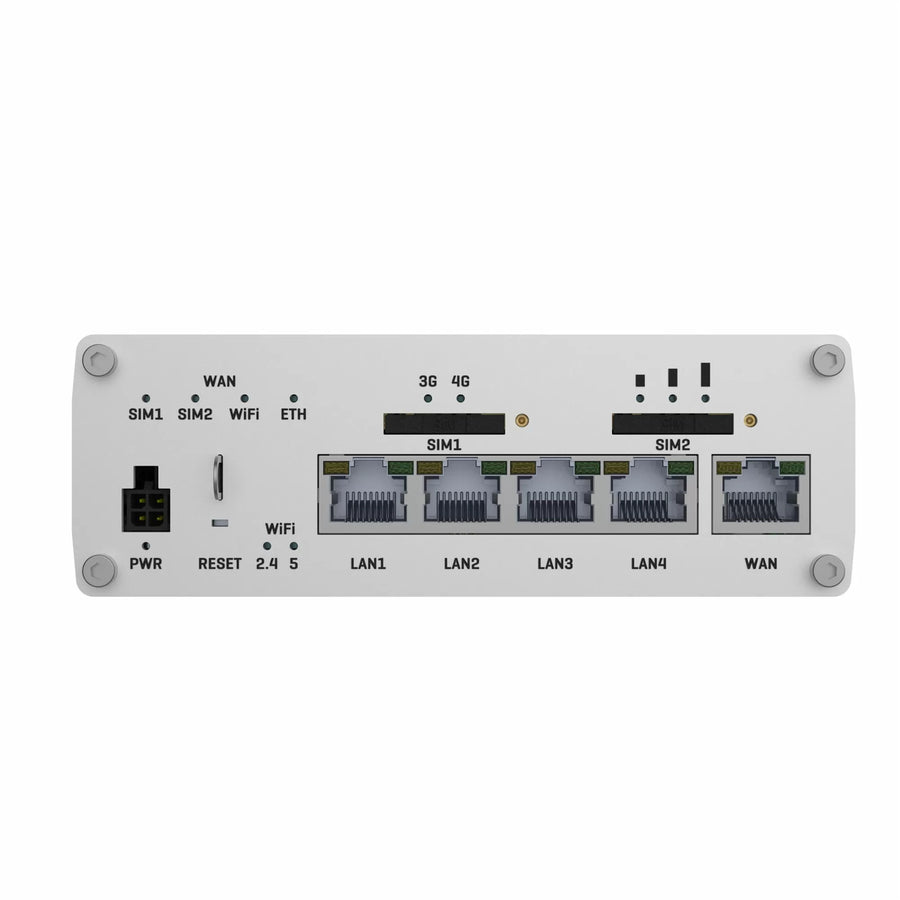 RUTX14 - Teltonika RUTX14 Dual SIM 4G/LTE Cat 12 802.11ac IoT Wi-Fi Cellular Router with GPS and Bluetooth