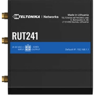 Teltonika RUT241 - 4G (LTE) cellular & UFB router with 2xEthernet WiFi and I/O
