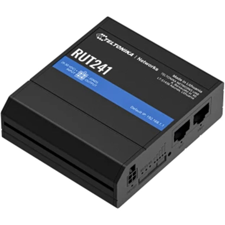 Teltonika RUT241 - 4G (LTE) cellular & UFB router with 2xEthernet WiFi and I/O