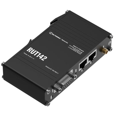 Teltonika  RUT142 N300 Wi-Fi 4 Industrial Ethernet Router