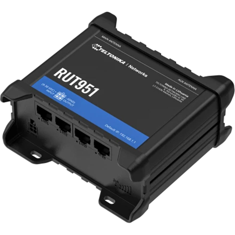 Teltonika  RUT951 4G LET CAT4 N300 WiFi 4 Industrial Router