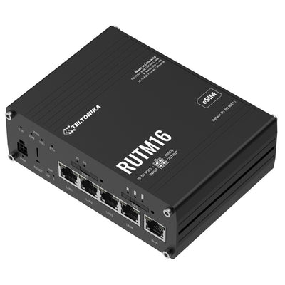 RUTM16 - Teltonika RUTM16 Global Cat 6 LTE Router with WiFi 5 and Dual SIM