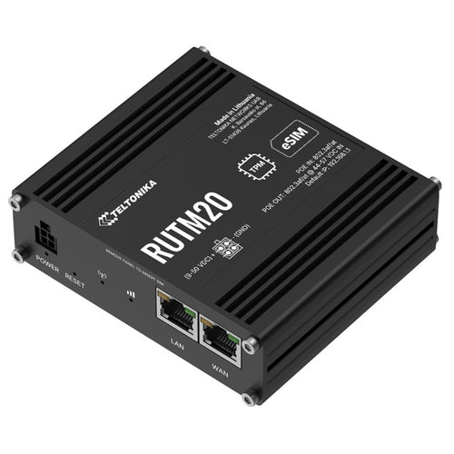 RUTM20 - Teltonika RUTM20 Compact 5G Router with WiFi 5, PoE Out and Dual SIM