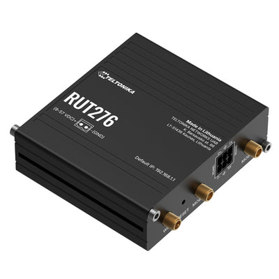 RUT276 - Teltonika RUT276 5G RedCap Dual-SIM Wi-Fi Router mit seriellen RS232- und RS485-Schnittstellen