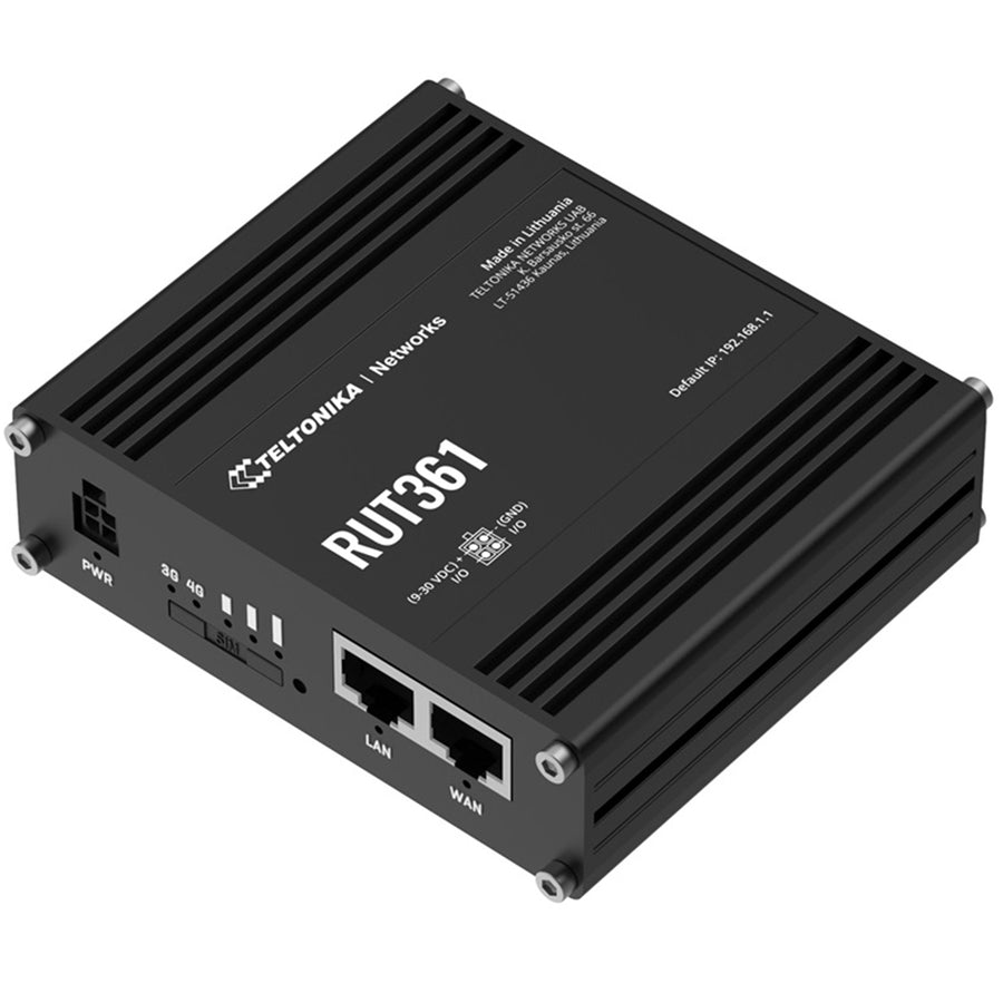 Teltonika  RUT361 4G CAT6 N300 WiFi 4 Industrial Router