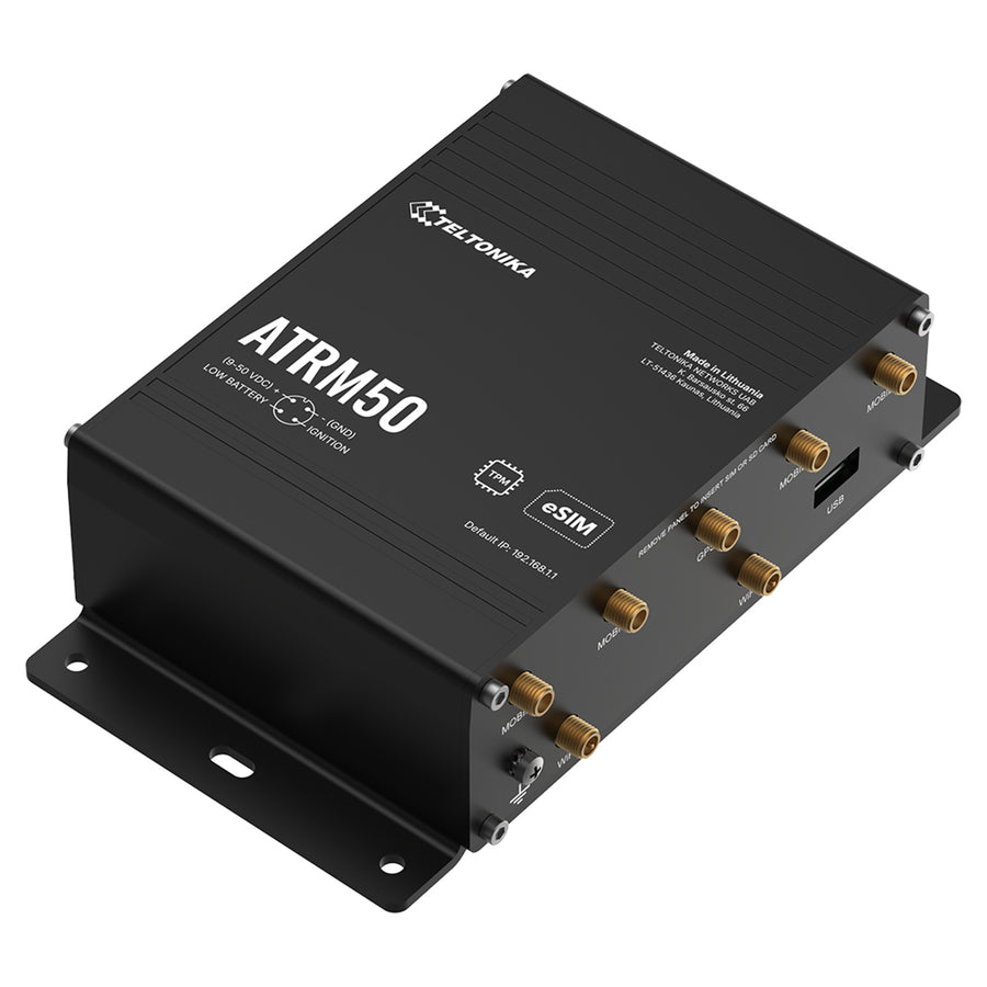 ATRM50 - Teltonika ATRM50 5G Gigabit Transportation Router with M12 Connectors