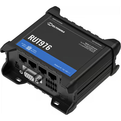 RUT976 - Teltonika RUT976 5G RedCap Cellular Router with Wi-Fi, GNSS and Serial interfaces