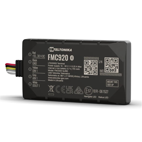 FMC920 - Teltonika FMC920 Compact 4G LTE Cat 1 GPS Tracker