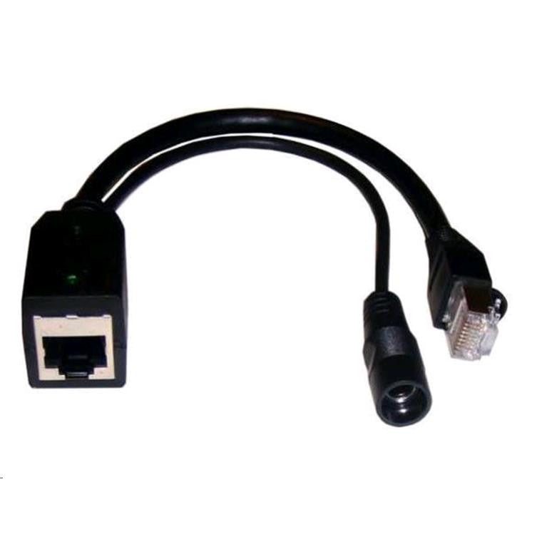 Tycon Systems POE-INJ-LED-S – Tycon Passiver PoE Injektor 2,1mm DC Eingang PoE Ausgang mit LED