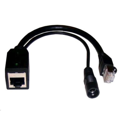 Tycon Systems POE-INJ-LED-S – Tycon Passiver PoE Injektor 2,1mm DC Eingang PoE Ausgang mit LED