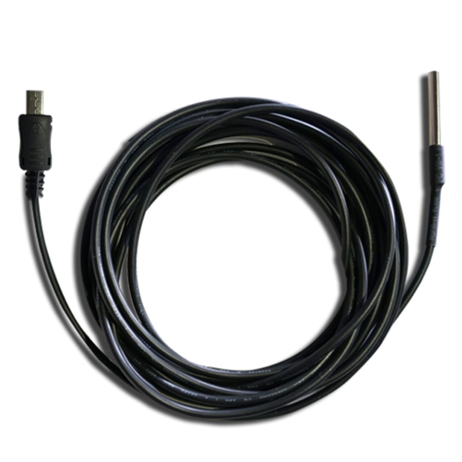 DS18B20-15M-R-USB - Ubibot DS18B20-15M-R-USB External Temperature Probe for WS1 & WS1 Pro, 15 Metres