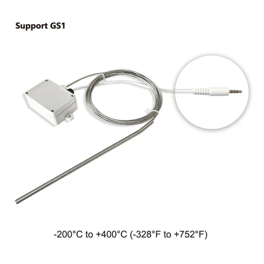 PT100-3M-R-Audio - Ubibot PT100-3M-R-Audio Industrial Grade Temperature Probe for GS1 3 Metres