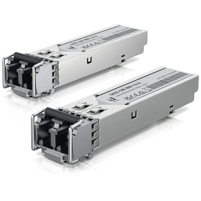 Ubiquiti UACC-OM-MM-1G-D-2 - Pair of Gigabit SFP module 850nm Multi-mode 550M range LC connector