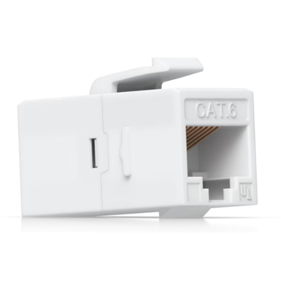 Ubiquiti UACC-Keystone-Coupler-C6 Cat6 Keystone Coupler, 12-Pack