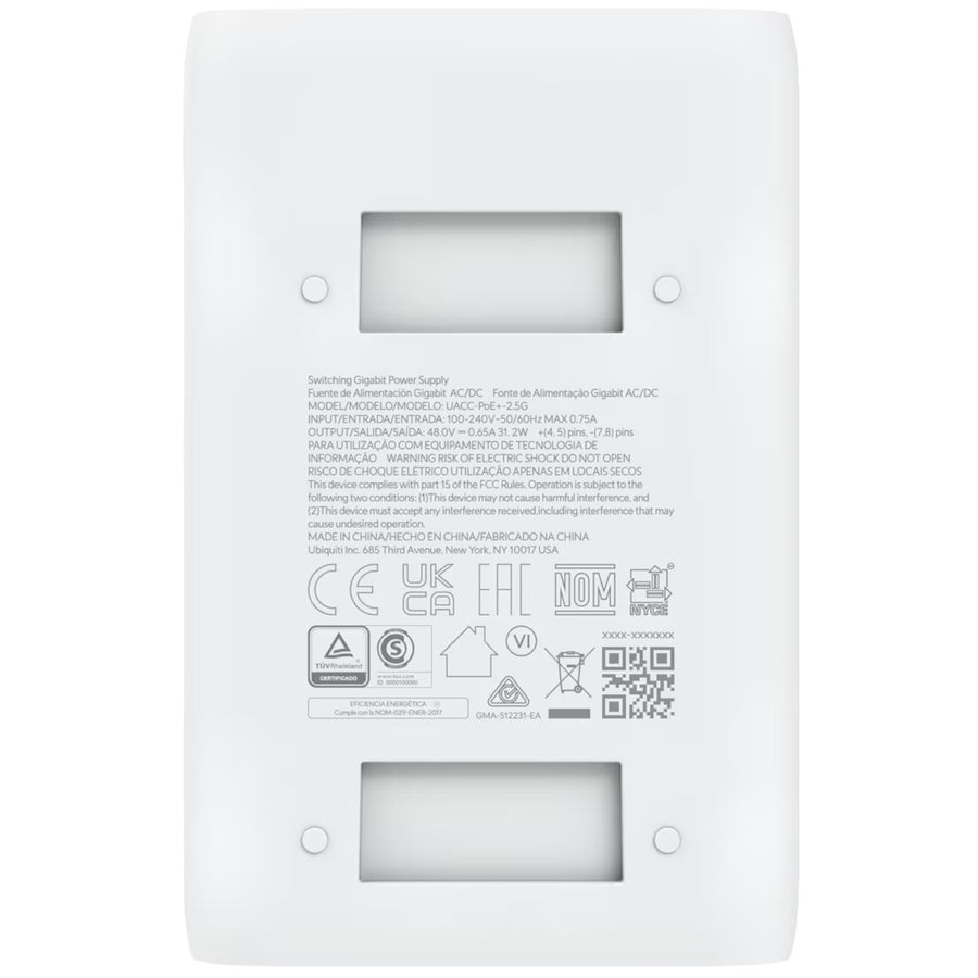 UACC-PoE+-2.5G - Ubiquiti UniFi 2.5G Ethernet PoE+ Adapter (30W)