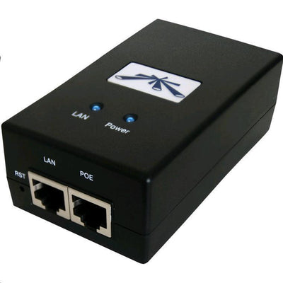 Ubiquiti POE-24-24W-G - PoE Injector Gigabit Ethernet Passive 24V 24W Black