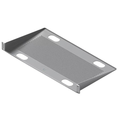 UACC-Rack-Shelf-CLV - Ubiquiti UniFi 1U Fixed Cantilever Rack Shelf for 19' Racks