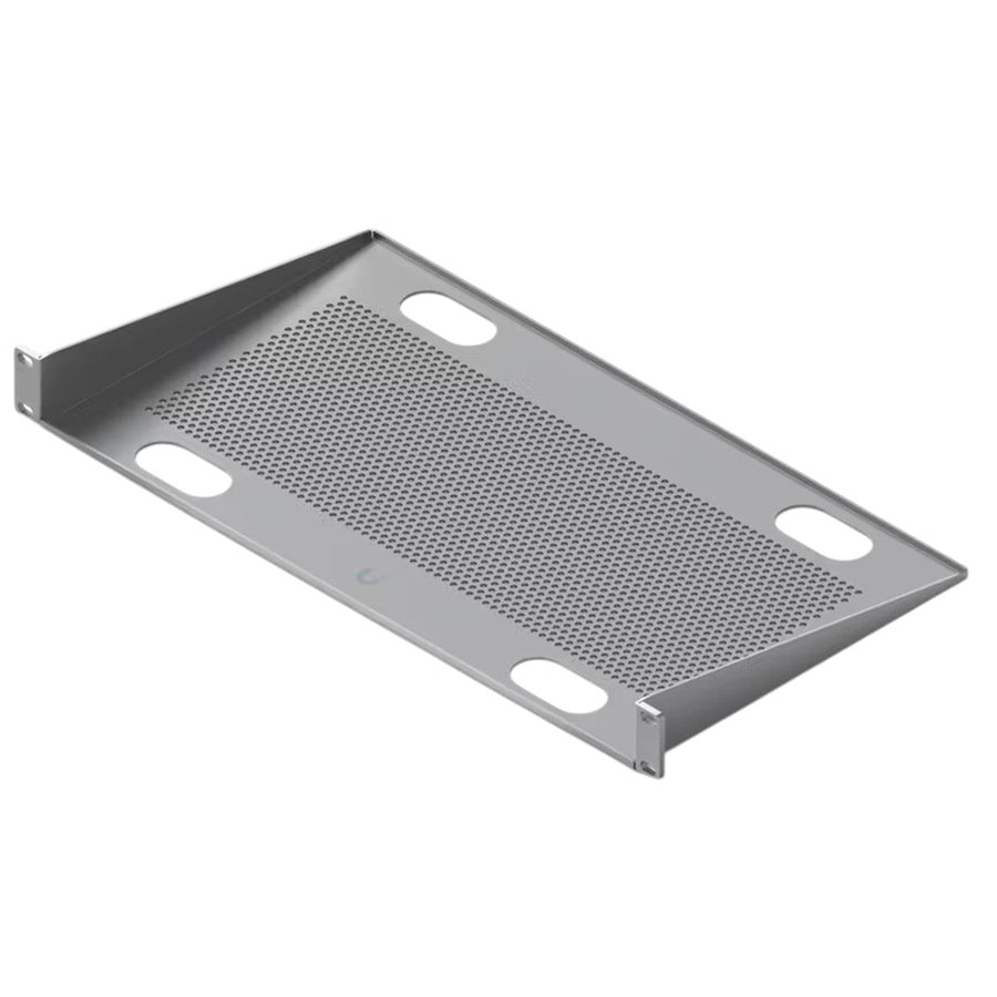 UACC-Rack-Shelf-CLV - Ubiquiti UniFi 1U Fixed Cantilever Rack Shelf for 19' Racks