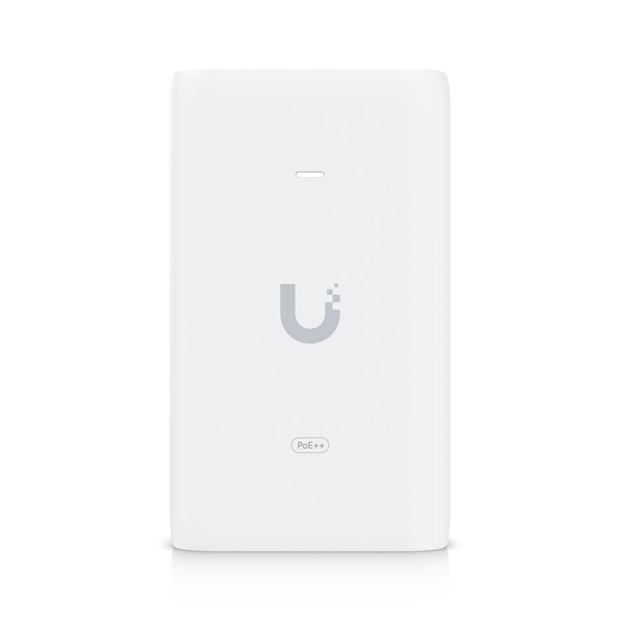 Ubiquiti UniFi 10G PoE+++ Adapter (90W), an adapter that can power UniFi PoE+++ devices, reduce dependency on PoE switch power, and provide a Multi-Gigabit LAN connection