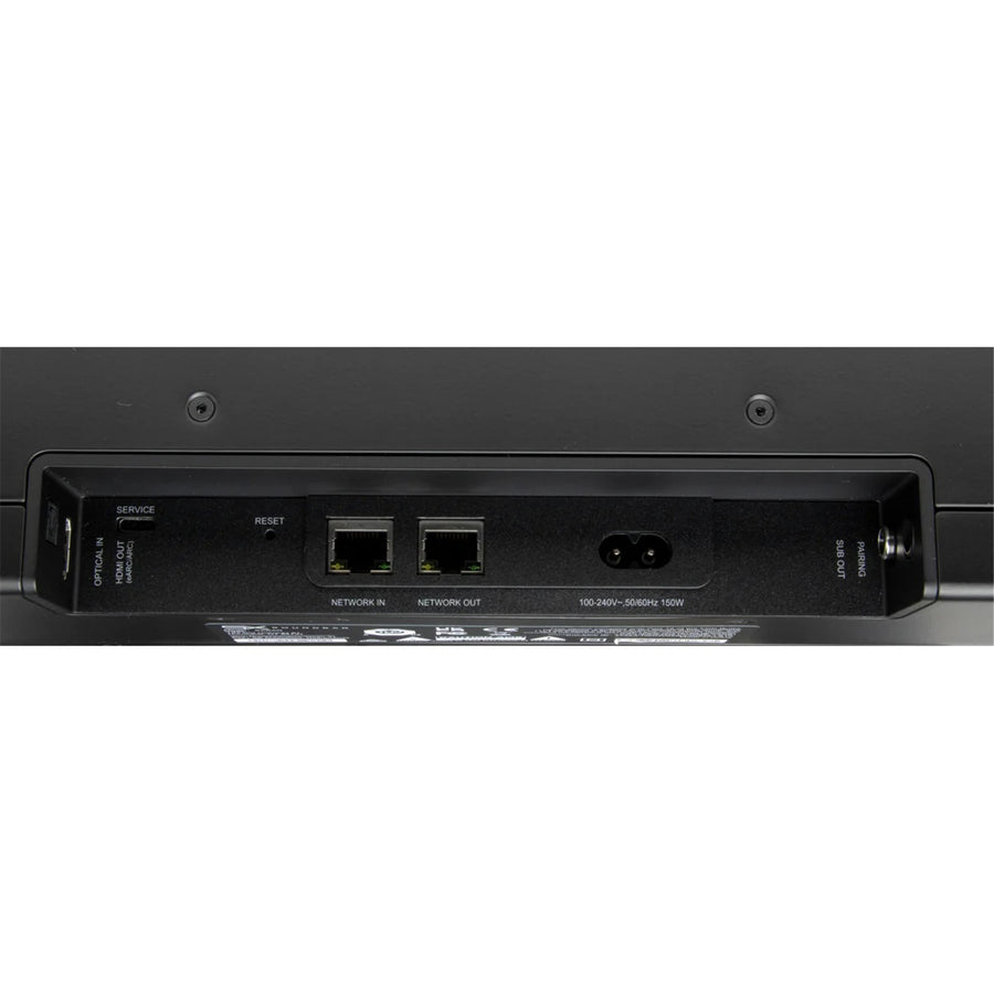 SXBar - VSSL SX Series Soundbar, 3 wide dispersion BMR Drivers, 2 Woofers