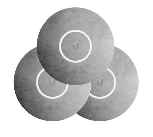 Ubiquiti nHD-cover-Concrete-3 nHD-cover-Concrete-3 - Ubiquiti Concrete Design Upgradable Casing for nanoHD, U6-Lite and U6-Plus  3-Pack
