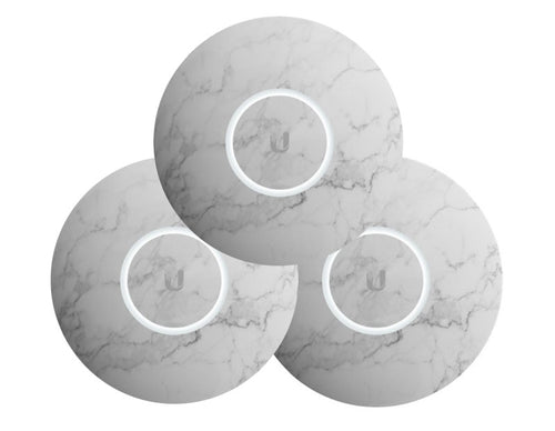 nHD-cover-Marble-3 - Ubiquiti Marble Design Upgradable Casing for nanoHD, U6-Lite and U6-Plus 3-Pack