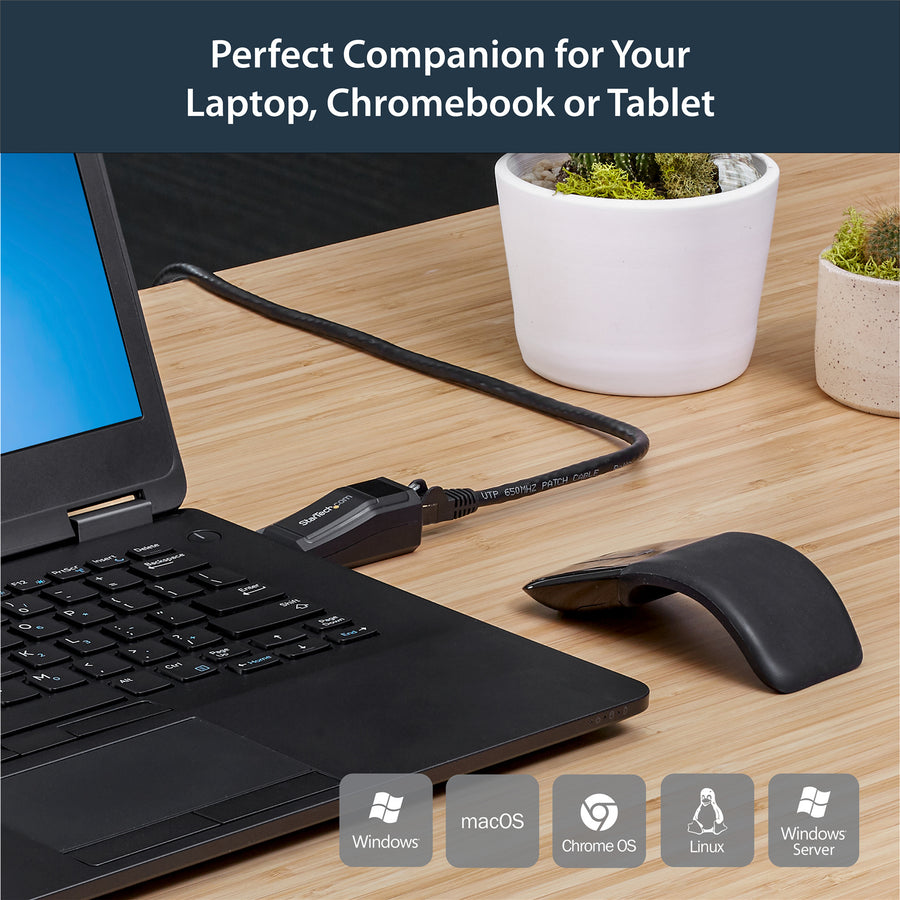 StarTech.com USB31000NDS USB3.0 to Gigabit Ethernet NIC Adapter