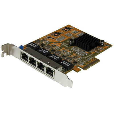 StarTech.com ST1000SPEX43 - 4-Port PCIe Gigabit Network Adapter Card