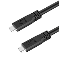 Newnex USB 3.1 USB-C to USB-C (6.3mm OD) C Male Straight to C Male Straight - 5m U4SLC01C01-050