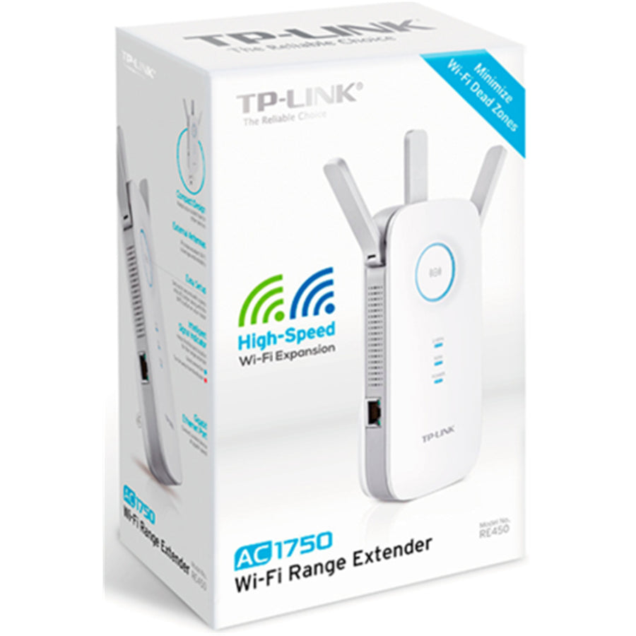 TP-Link  RE450 (AC1750) Dual-Band WiFi 5 Range Extender