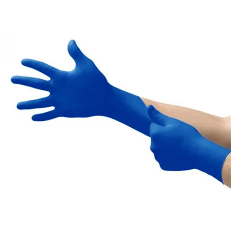 EUDB185-XXL - AMADEX LATEX HIGH RISK EINWEGHANDSCHUHE BLAU GRÖSSE XXL 300MM JAEGER 50ER PACK