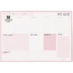 P9163CD - Carpe Diem Wochenplaner-Notizblock Ballerina Pink