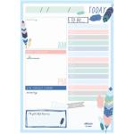 P9218CD - Carpe Diem Tagesplaner Block Federn