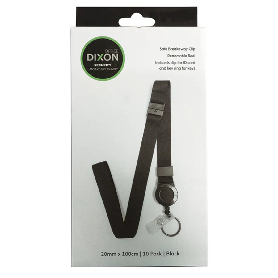 Dixon  11327988  Lanyard Retractable Reel Ring & Clip