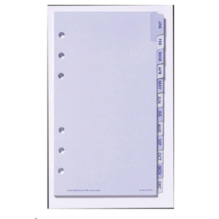 Debden Personal Dayplanner Tabs Jan-Dec