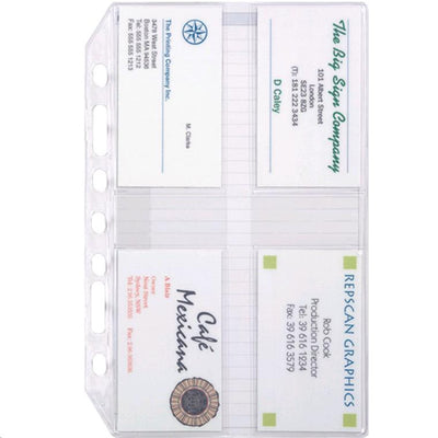 Debden Desk Dayplanner Card Holder, Pack of 3