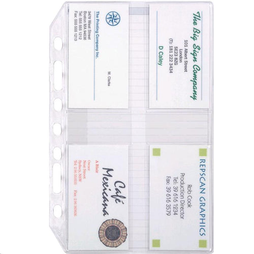 Debden Desk Dayplanner Card Holder, Pack of 3