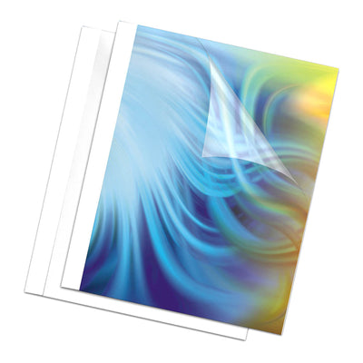 53154 - Fellowes Thermal Binding Covers A4 6mm White, Pack of 100