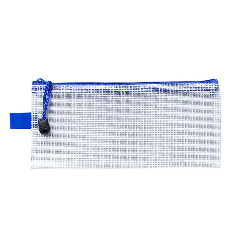 Okin MESHBAGA5 PVC Mesh Zipper Bag Pencil Case 230x105mm