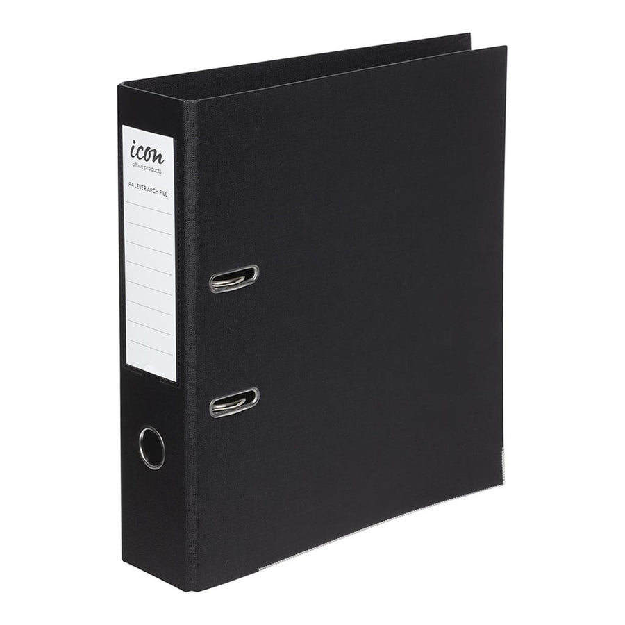 IF205 - Okin Lever Arch File A4 Linen Black