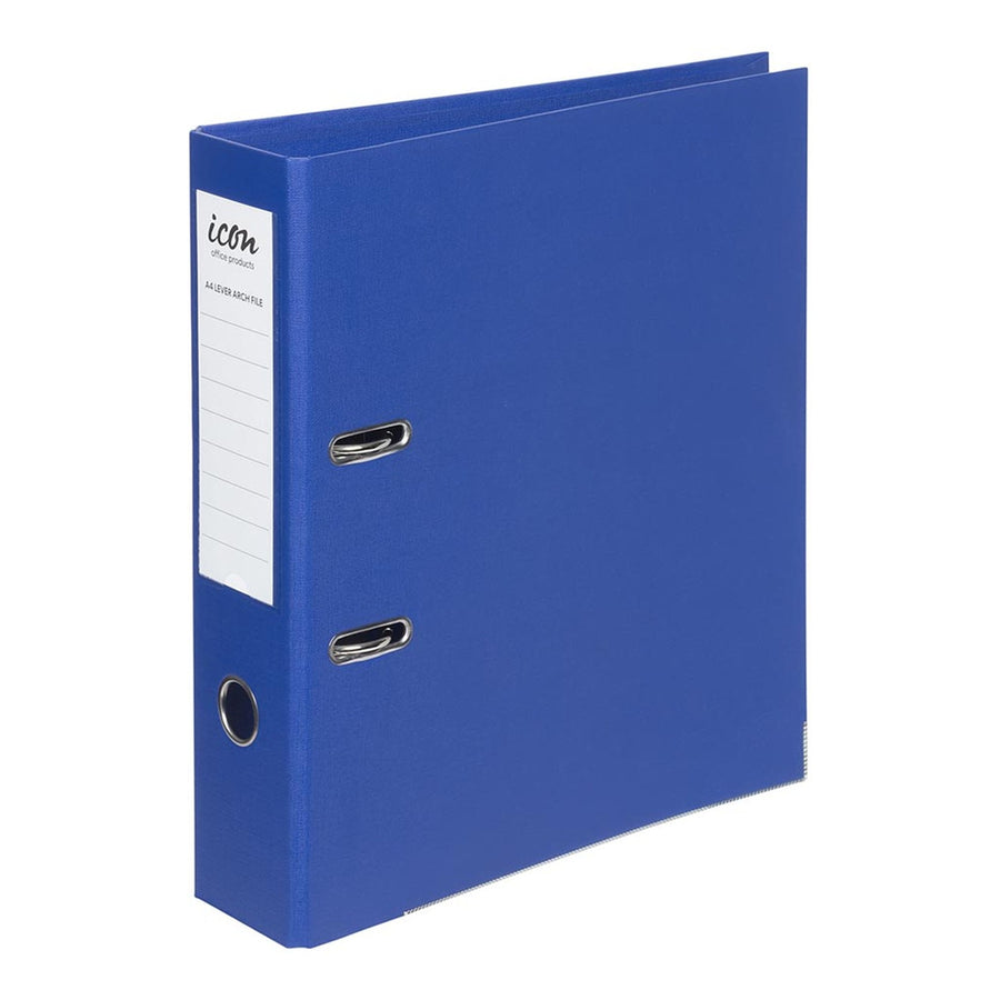 Okin IF206 - Icon Lever Arch File A4 Linen Royal Blue