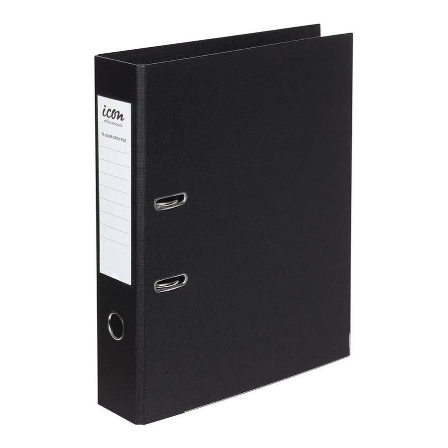 Okin IF220 - Icon Lever Arch File FS Linen Black