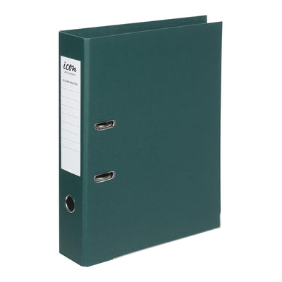 Okin IF222 - Icon Lever Arch File FS Linen Forest Green