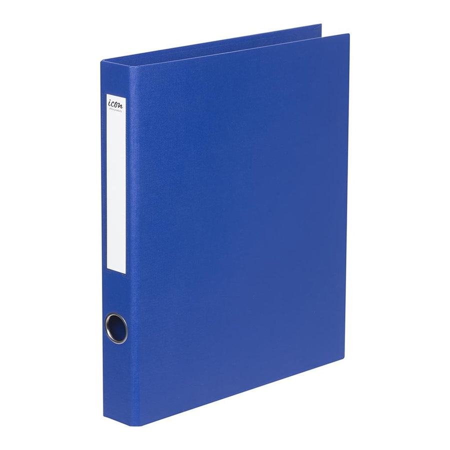 IF241 - Okin Ringbinder Linen A4 2D 26mm Royal Blue