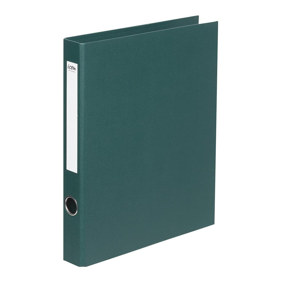 IF242 - Okin Ringbinder Linen A4 2D 26mm Forest Green