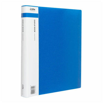 Okin IF351 - Icon Display Book A4 with Insert Spine 60 Pocket Blue