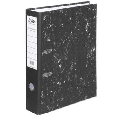Okin IF201B - Icon Lever Arch File FS Mottle, Bulk Pack of 50