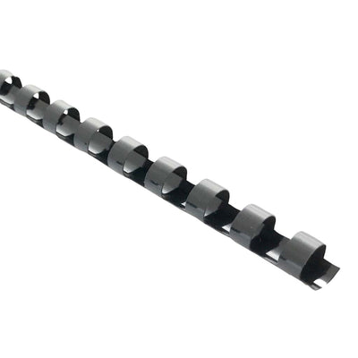 BCOIL20BK - Okin Plastikbindegerät 20mm Schwarz, 100 Stück