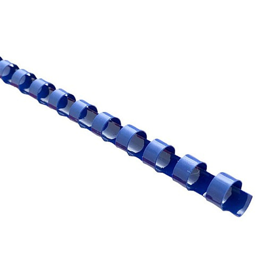 BCOIL6BL25 - Okin Binding Coil Plastic 6mm Blue, Pack of 25