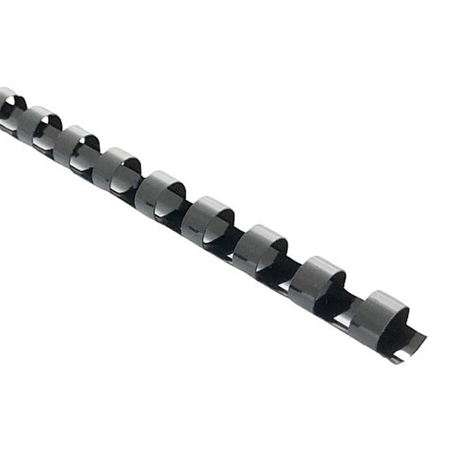 BCOIL16BK25 - Okin Binding Coil Plastic 16mm Black, Pack of 25